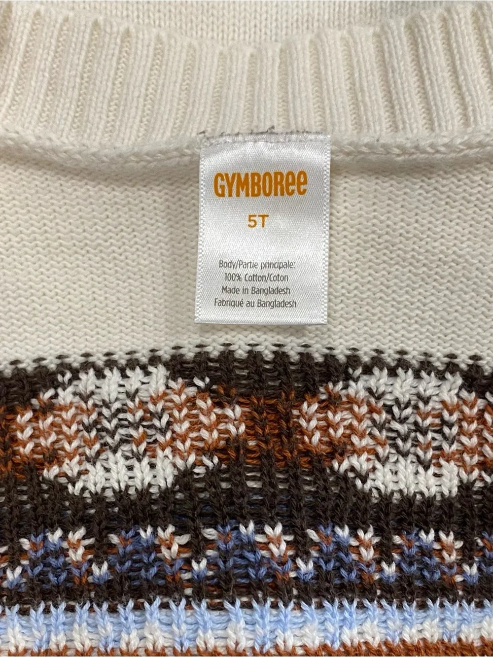Gymboree Girls ‘Montana Mountain’ 3-Piece Set: Cardigan, Top, Tights Size 5T